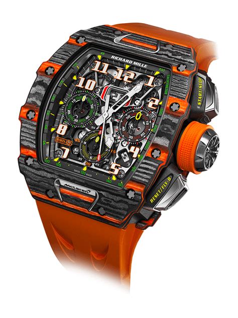 richard mille mclaren watch automatic flyback chronograph rm11 03|Richard Mille McLaren watch.